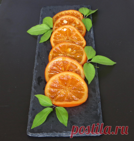 Апельсиновые цукаты.