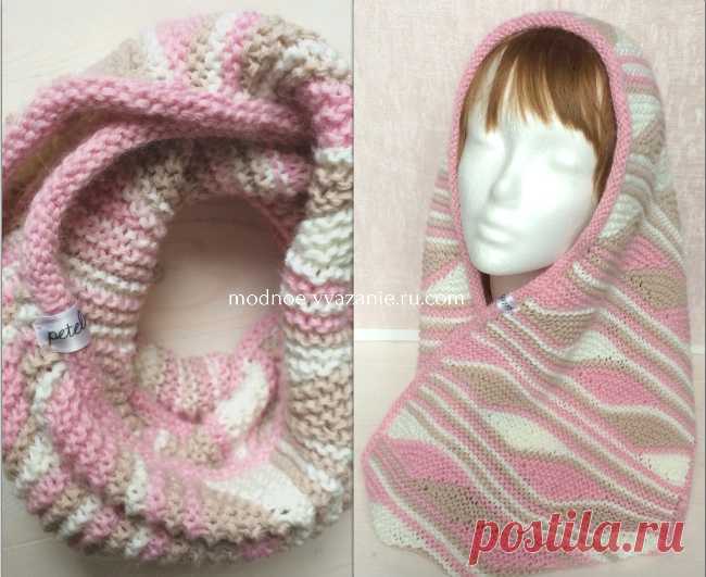 Головные уборы,шарфы и митенки в технике свинг (swing-knitting) - Klubok - Modnoe Vyazanie.ru.com