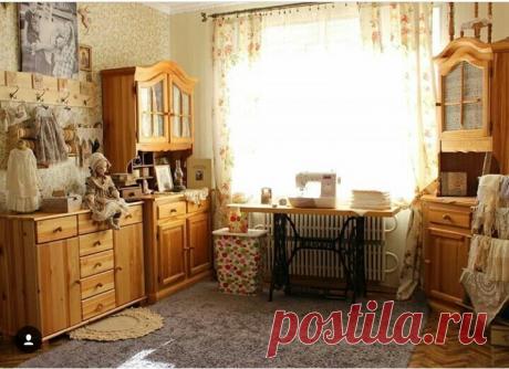 Декор рабочей комнаты мастерской