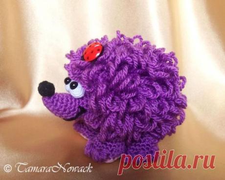 вязаный Ёжик-четвероножег