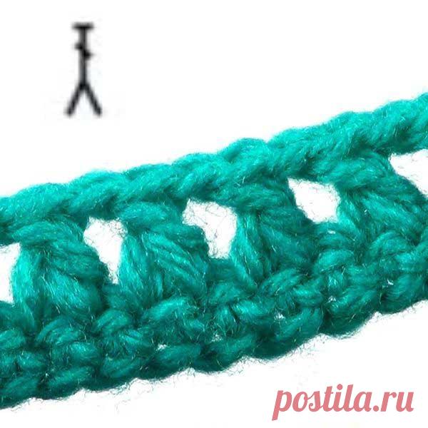 Столбик с накидом на двух ножках