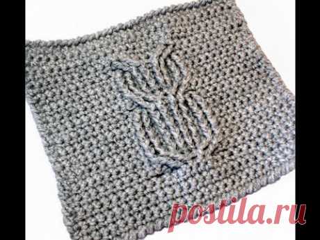 Cabled Owl Washcloth Free Pattern Workshop
