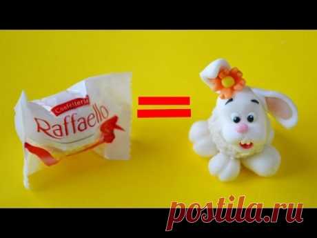 how to make EASTER BUNNY RAFFAELLO CAKE POPS - tutorial coniglietto di Pasqua pasta di zucchero