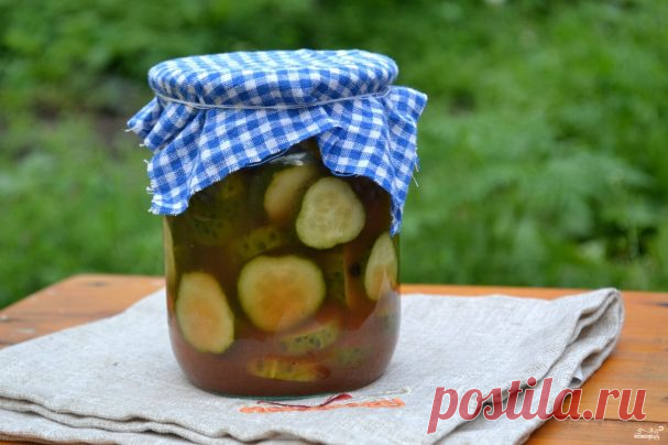 Простая закатка огурцов - пошаговый рецепт с фото на Повар.ру
