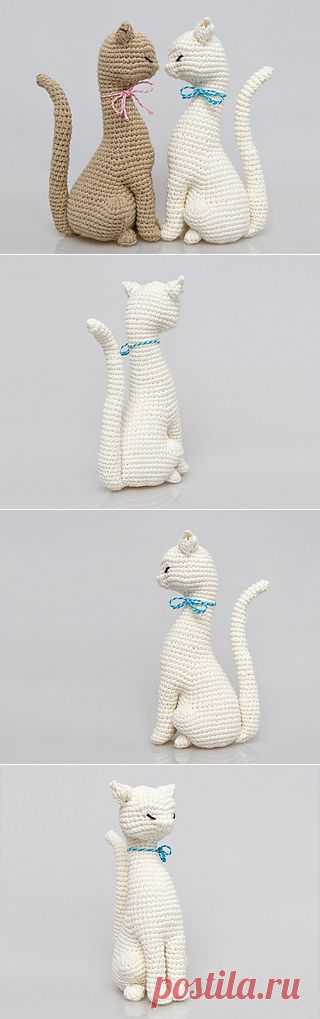 Ravelry: Cat принцесса Амигуруми, реалистичные крючком кот шаблон по StuffTheBody