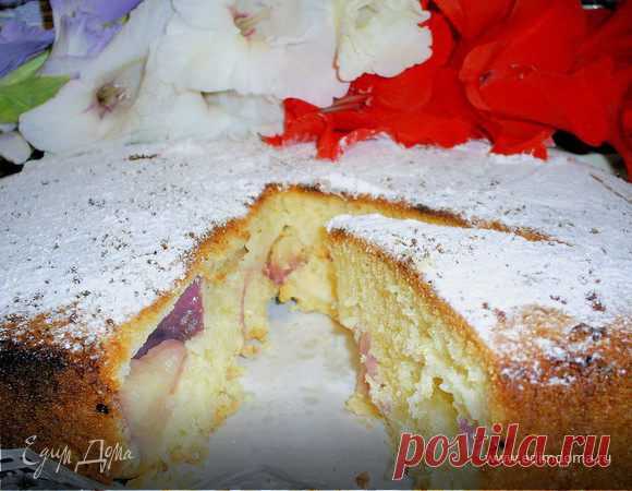 Пирог с нектаринами (вариант рецепта от Рут Оливер с другими пропорциями)