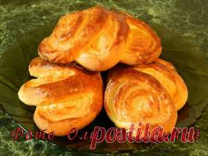 Сдобные булочки с маком