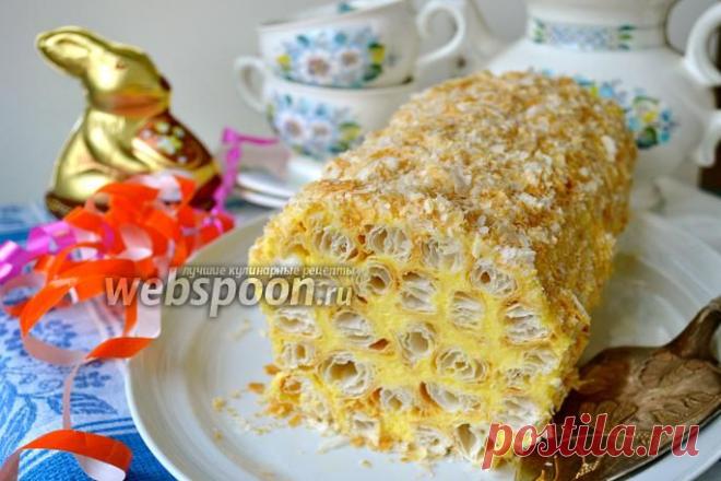 Слоёный рулет а-ля Наполеон