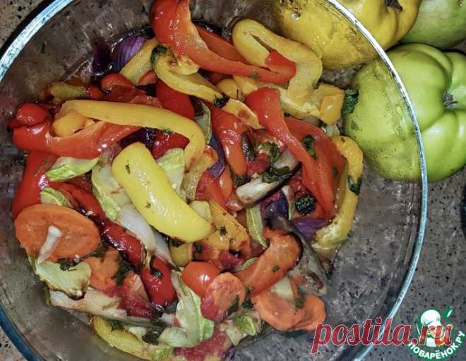 Овощи в духовке – кулинарный рецепт