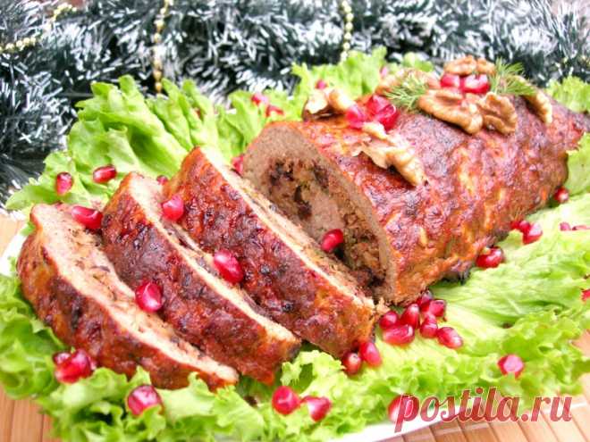 Мясной рулет универсальное блюдо на праздничный стол! — Кулинарная книга - рецепты с фото