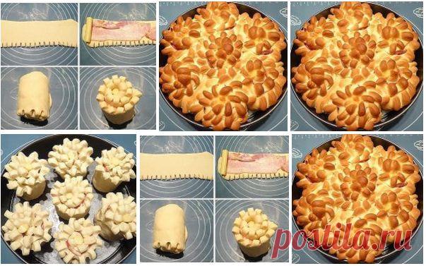 ЦВЕТЫ  - БЕКОН с СЫРОМ !!!  **