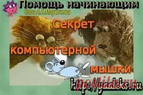 Секрет компьютерной мышки. | Помощь начинающим
