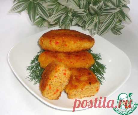 Постные котлеты из пшена с овощами - кулинарный рецепт