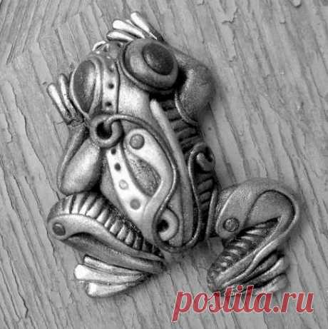 Лягушка своими руками из полимерной глины в стиле стимпанк | Креаликум