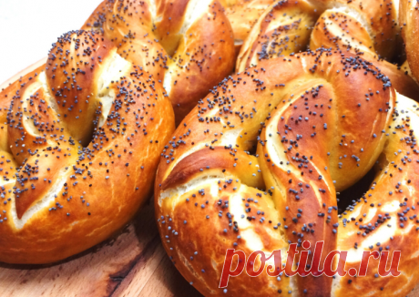 Хрустящие снаружи и мягкие внутри 👍😊 БУЛОЧКИ БРЕЦЕЛИ Pretzel ☕ - пошаговый рецепт с фото. Автор рецепта Фатима 🏃‍♂️ . - Cookpad
