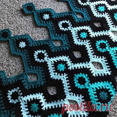 Nostromo Blanket Free Crochet Pattern | Free Crochet Patterns