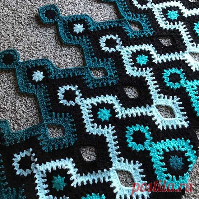 Nostromo Blanket Free Crochet Pattern | Free Crochet Patterns