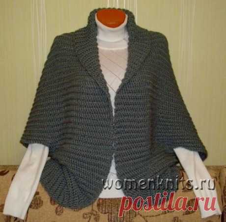 Жакет крючком за 3 дня
Видео: https://womanknits.ru/vyazanie-dlya-zhenshchin/palto-kardigany-zhakety/zhaket-kryuchkom-za-3-dnya