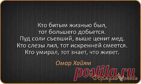 Формула жизни