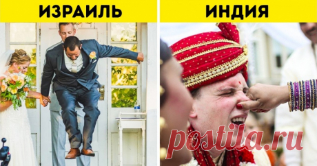 20+ традиций разных стран, которые делают свадьбу сумасшедшим праздником Свадьба — это далеко не всегда ЗАГС, застольные тосты и крики «Горько!» В Корее, например, целоваться вообще не принято. А в Таиланде молодых на счастье посыпают не рожью, а финиками. В африканских странах белое свадебное платье и строгий костюм жениха — редкость, зато яркие наряды необычного кроя в ходу. Некоторые традиции прошлого канули в Лету, а некоторые все так же щепетильно соблюдаются молодоженами.