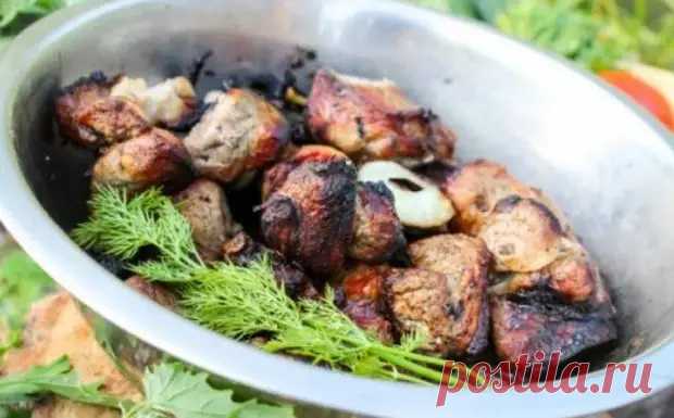 Рецепт сочного и нежного шашлыка по-советски с луком и уксусом - 1rre - Медиаплатформа МирТесен