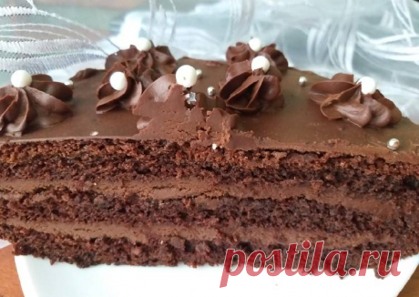 Торт шоколадный Автор рецепта Поливода Светлана - Cookpad