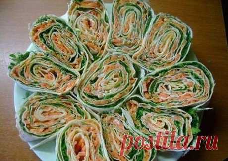 20 самых вкусных рулетов из лаваша 🌿 - Простые рецепты Овкусе.ру