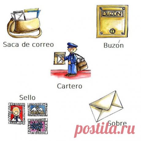 При запоминании слов пробуйте создавать яркие, красочные, интересные сюжетные картинки, ассоциации. / Изучаем Испанский