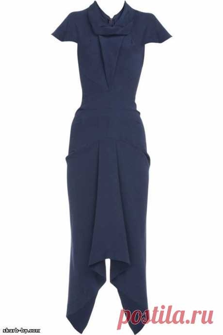 Моделирование платья от Roland Mouret (трафик) / Простые выкройки