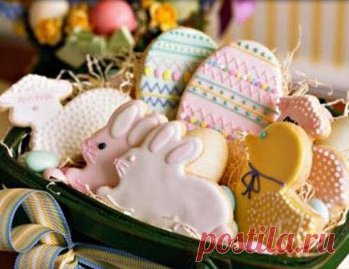 Пасхальное печенье - рецепт с фото / Простые рецепты