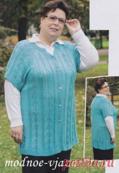 Жакет для полных женщин