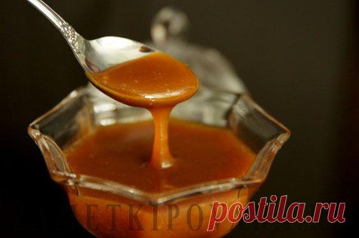 Ирисочный соус | Простые кулинарные рецепты с фотографиями