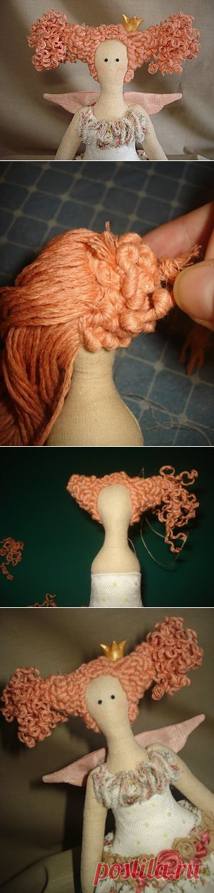 Прическа принцессе -тильде - Ярмарка Мастеров - ручная работа, handmade