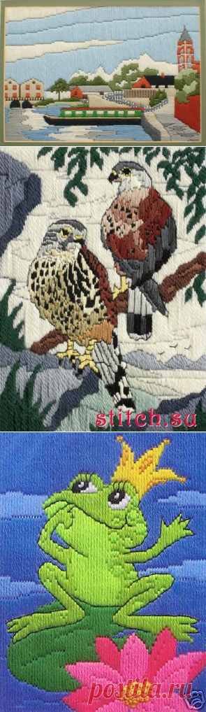 ВЫШИВКА ЛОНГСТИЧ