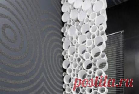 Ширма из труб ПВХ