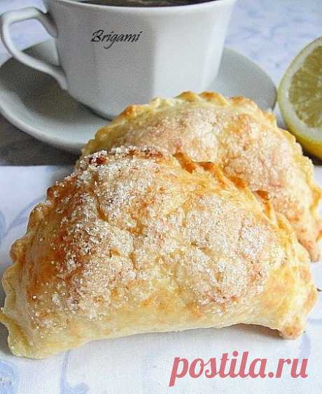 Чудо-юдо пирожки сЫРНОЕ ТЕСТО С ЯБЛОКАМИ