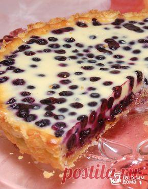 Песочный пирог с черникой | Recipe | Food, Cake and Pies