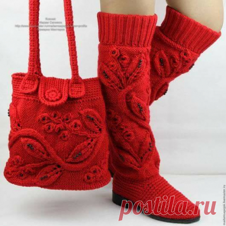 (2) вязание спицами