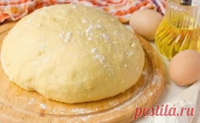 Тесто для жареных пирожков или беляшей
