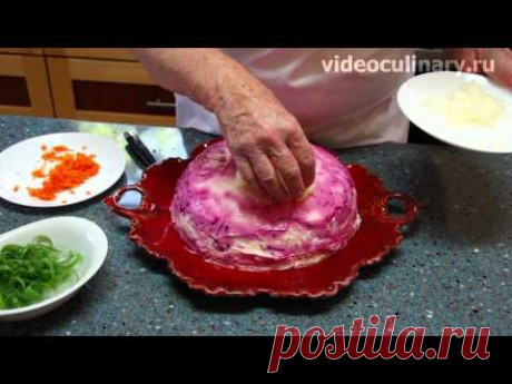 Рецепт - Сельдь под шубой » РЕЦЕПТЫ 2014. Вкусные и простые рецепты. Кулинарные рецепты с фотографиями на каждый день! Рецепты тортов, рецепты салатов, рецепты первых и основных блюд для всех!