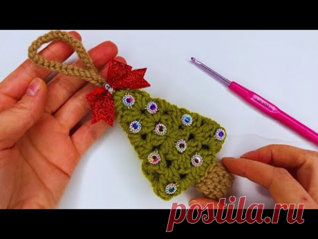 NEW Crochet Christmas Tree | Cute Crochet Christmas Ornaments