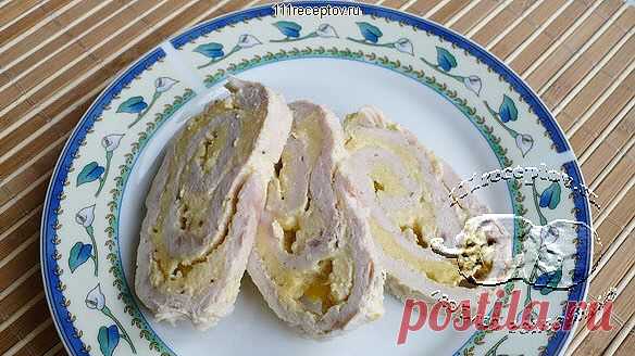 Рулет куриный с сыром | Ваши любимые рецепты
