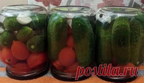 Маринад для ассорти "советский"
В копилочку 
1 литр воды
1,5 ст. л. соли
3 ст. л. сахара
3 лавровых листа
8 горошин черного перца
3 горошины душистого перца
Маринад прокипятить, влить в него 1 ч. л. уксусной эссенции (70%) и сразу залить в банку второй заливку, первую воду сливаем, она не нужна.

Закрутить крышкой, перевернуть и укутать.