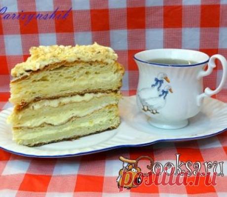 Торт Наполеон за 40 минут фото рецепт приготовления