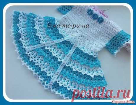 Платье для малышки &quot;Незабудка&quot;.Схемы&gt;&gt;&gt;
https://handmade-24.ru/plat-e-dlya-maly-shki-nezabudka/