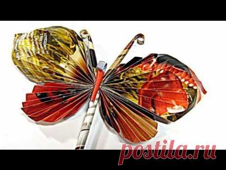 Mariposas de papel. Paper butterflies.