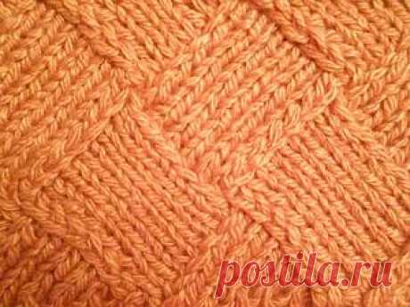 Вяжем полотно в технике Entrelac - Ярмарка Мастеров - ручная работа, handmade