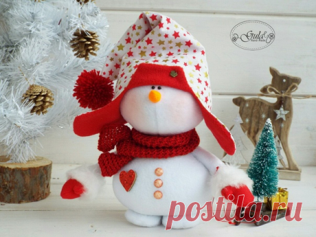 Снеговик №37 Рост 27см. (большой) Подарочное оформление.
https://www.livemaster.ru/item/29242897-podarki-k-pra..
