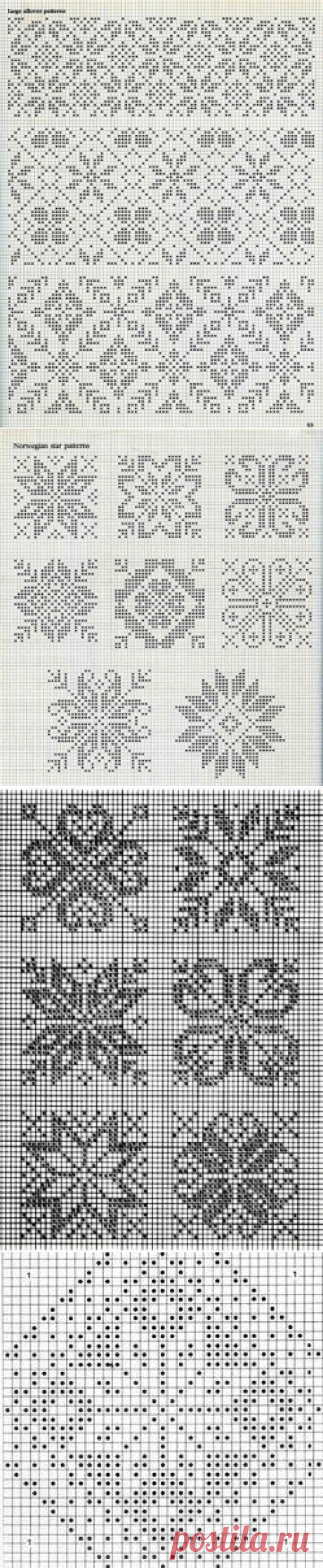 И опять норвежские узоры...