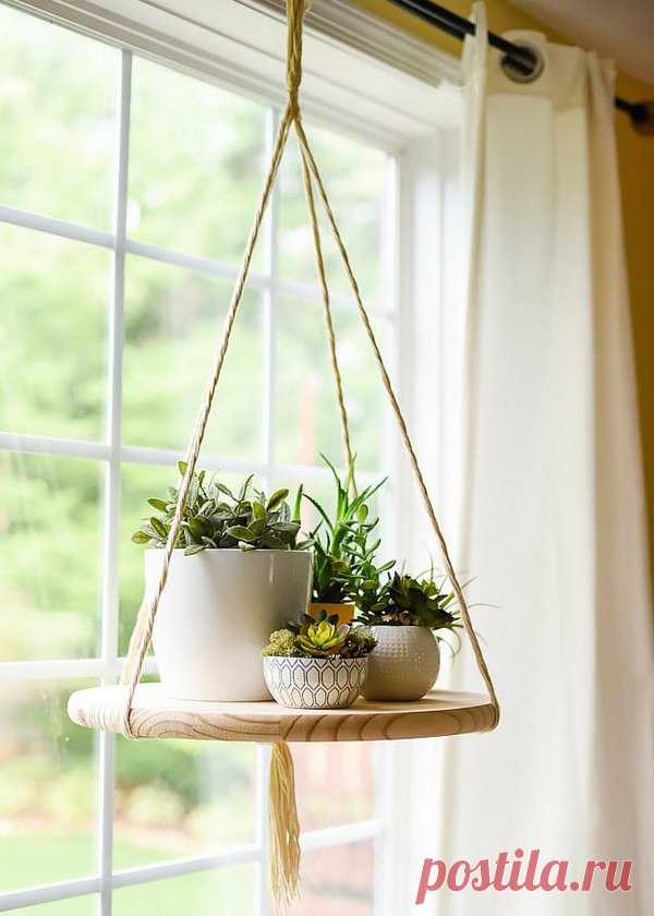 Подвесная полочка своими руками — DIYIdeas